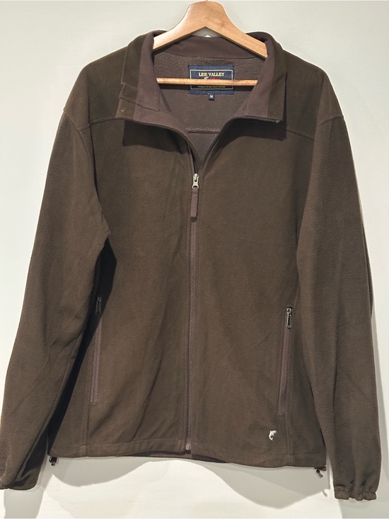 Lee Valley Ireland Other - Men's Brown Full-Zip Fleece Jacket